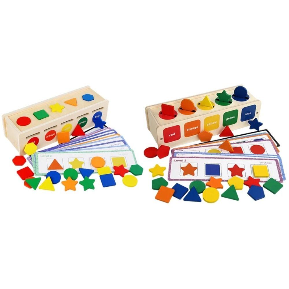 Geometric Cognition Shape and Color Sorting Toy Shape Sorting Educational Toys  Teaching AIDS