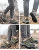 Men's Steel Toe Low-Top Safety Shoes: Anti-Smash, Anti-Puncture, Breathable, Wear-Resistant for Construction Sites.