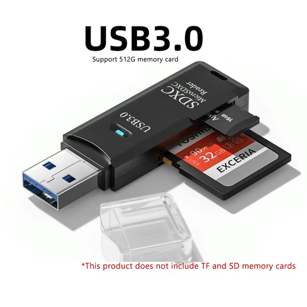 Card Reader USB 3.0 2.0 To Micro SD TF Memory Card Reading Adapter High Speed 2 IN 1 Card Reader For Phone PC Laptop Accessories