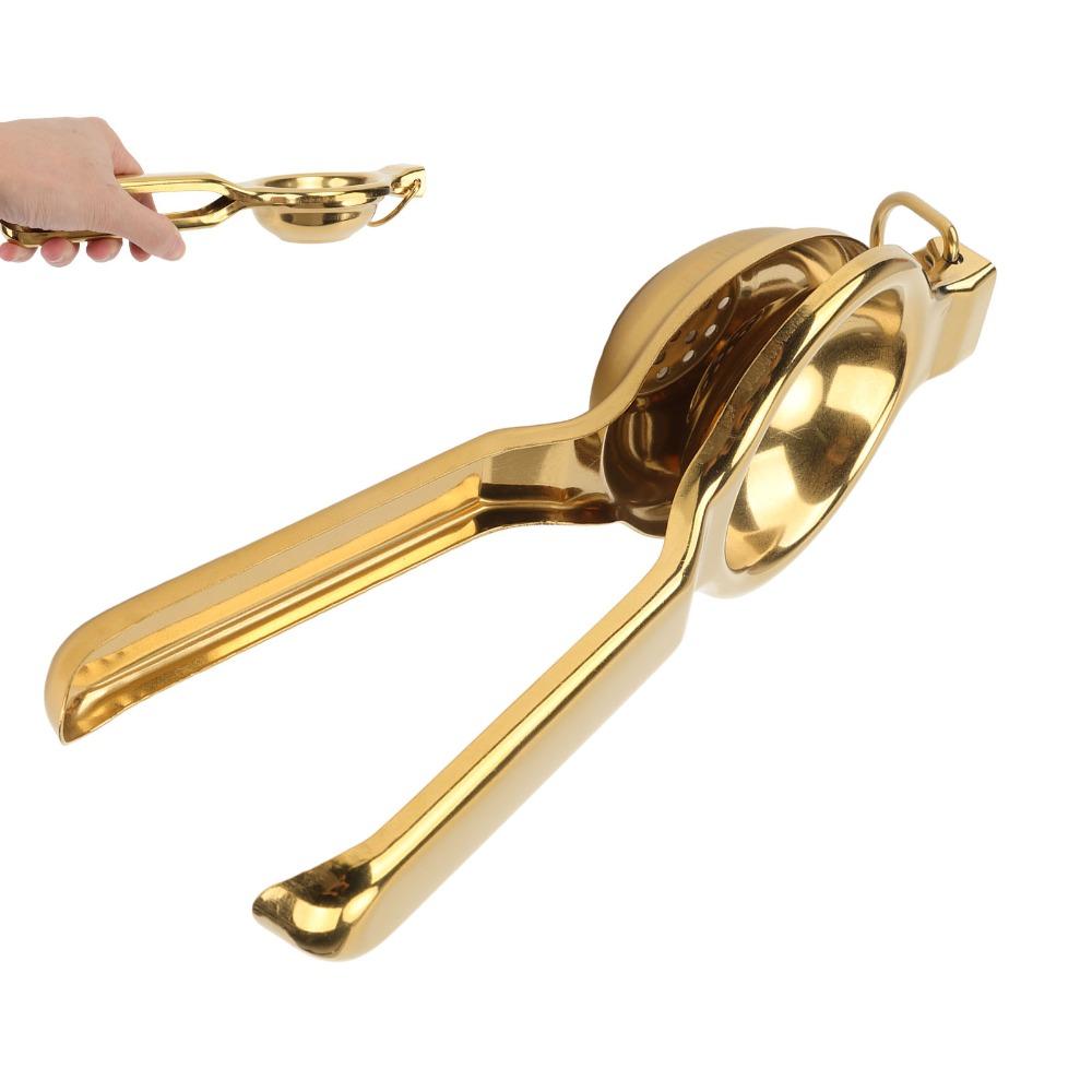 Gold Citrus Juicer Stainless Steel Fruit Juicer Kitchen Tool Lemon Squeezer  Pomegranate