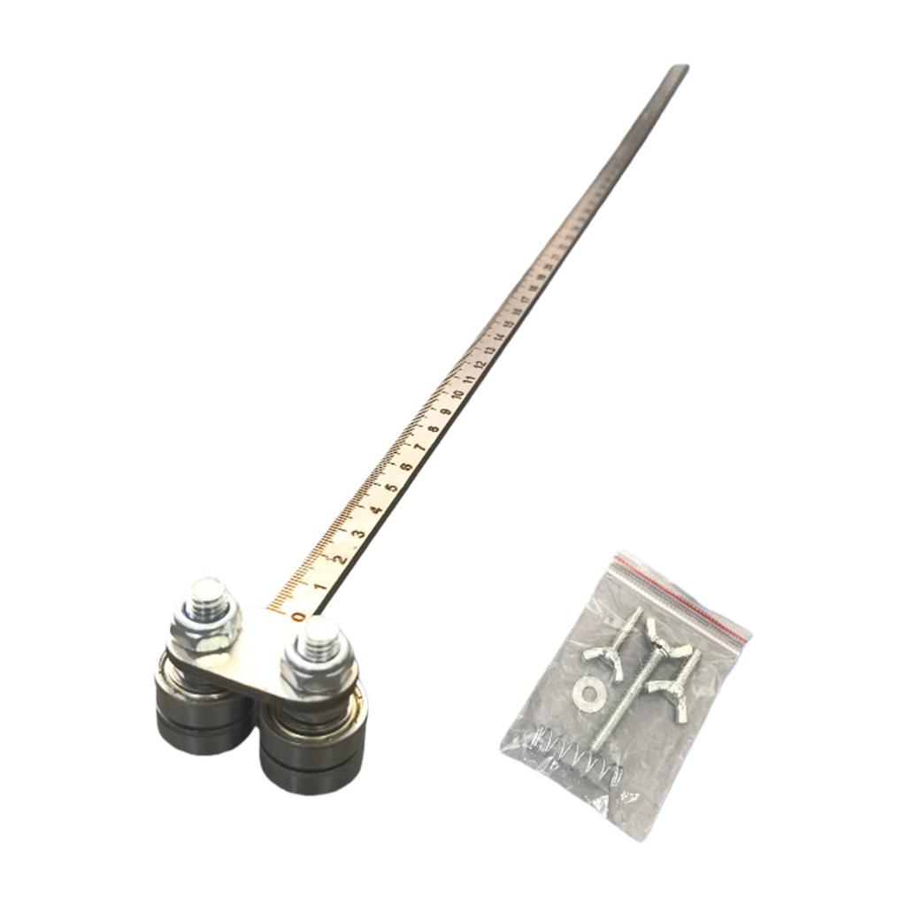 Circular Saw Guide Ruler Adjustable Positioning Caliper Precise Measurement Ruler for Precise Measurements & Easy Wood Cutting