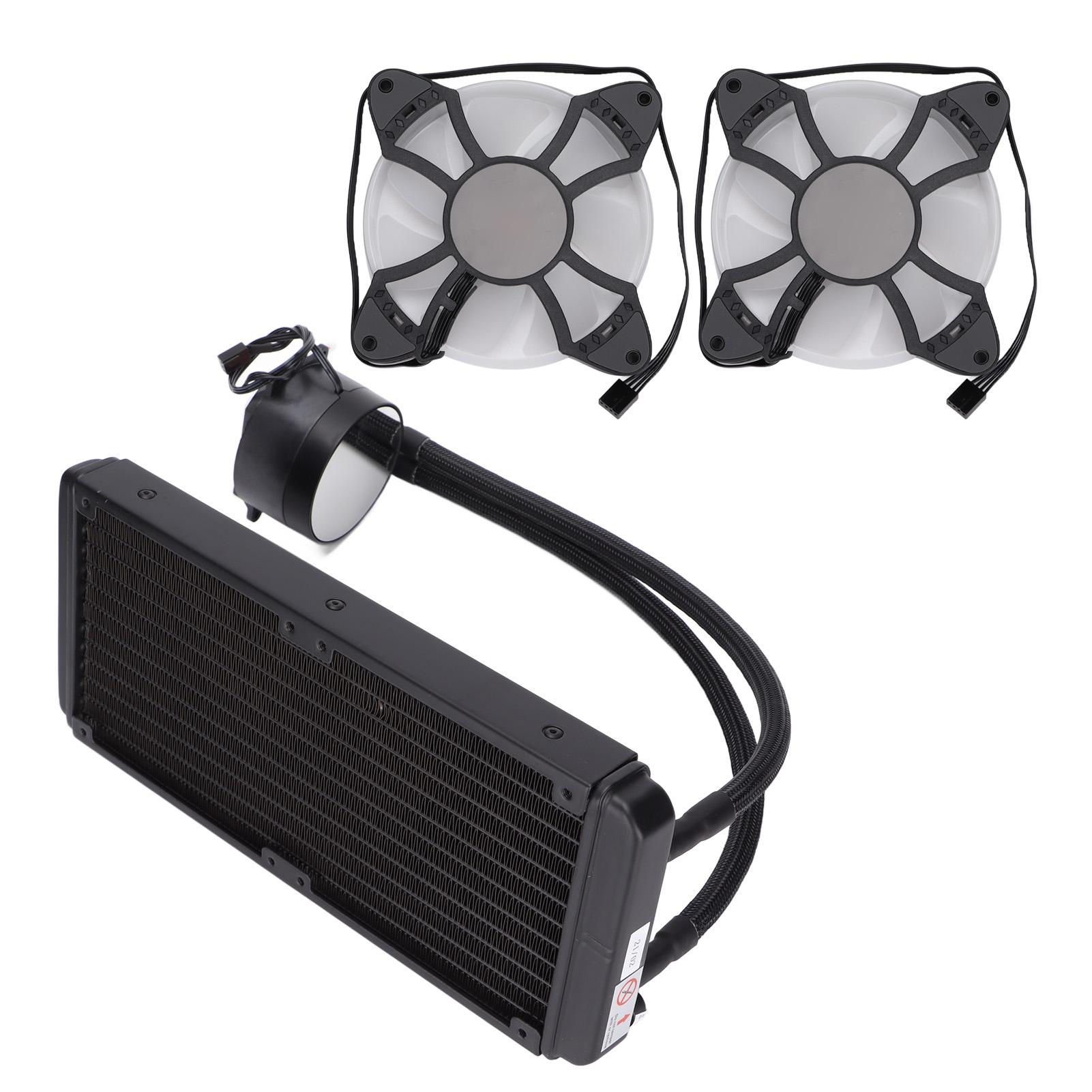 

Радиатор ЦП Интегрированный радиатор ЦП с водяным охлаждением RGB Цветной ШИМ Интеллектуальное управление скоростью