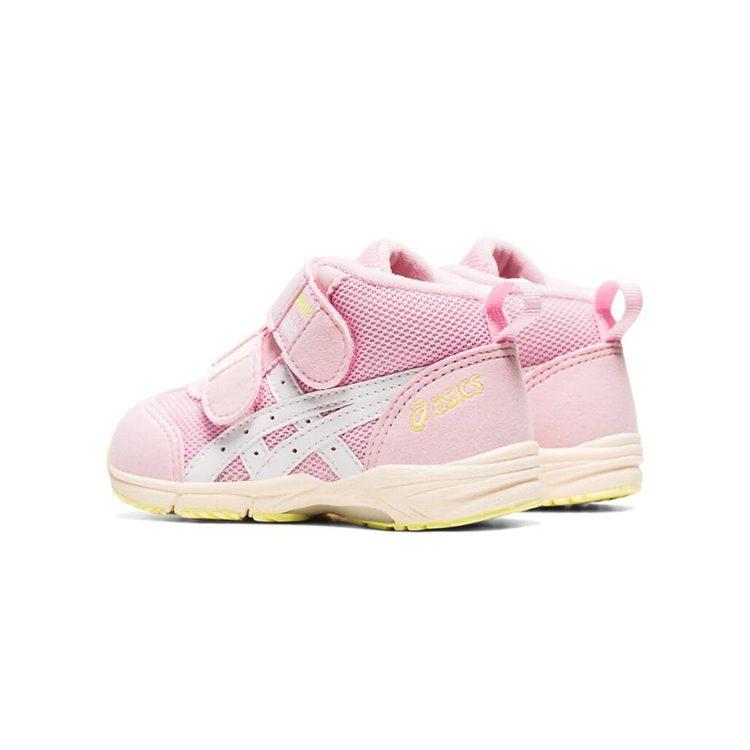 Asics Abrasion Resistant Anti Kick Breathable Mid Top Toddler Shoes Pink White Infant And Toddler TUB127-700