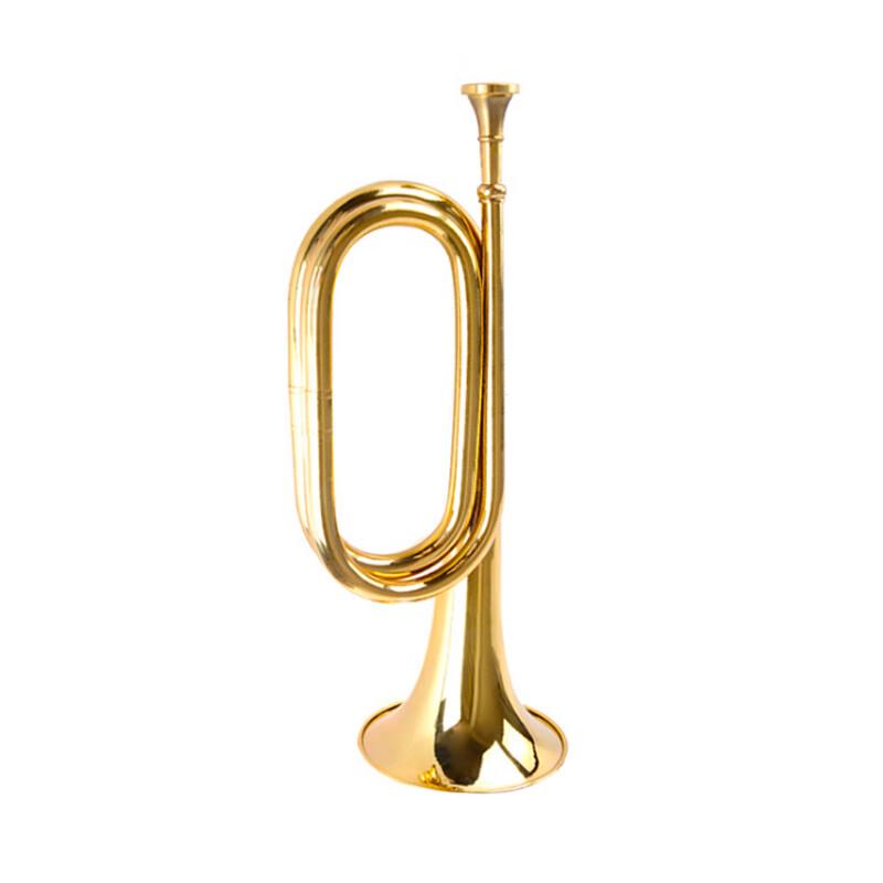 Vintage Brass Bugle Instrument Bugle