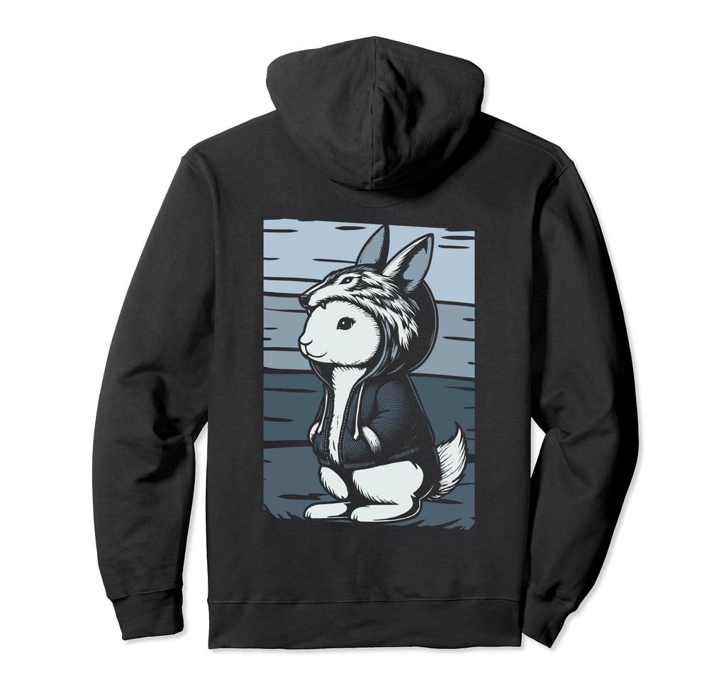 Coyote Bunny Jackal Rabbit Hoodie