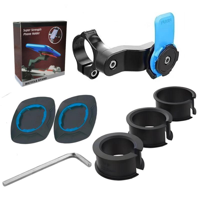 Universal Bicycle Mount for Bicycle and Motorcycle Phone Holder, Mobile Phone Holder for MTB 360° Rotatable for MTB or Road Bike синий