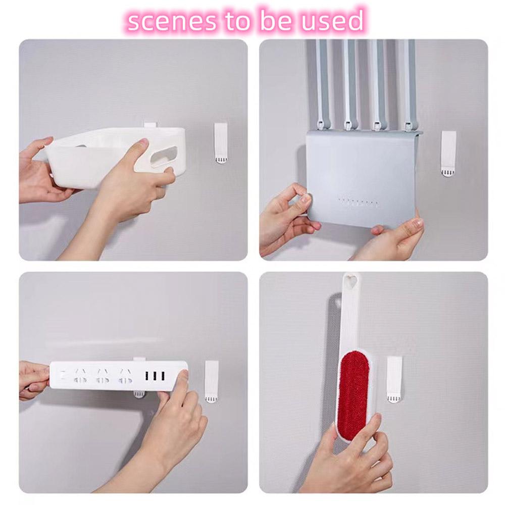 10/20pcs Set White Tape No Damage Picture Frame Hanging Strips Self-Adhesive Non-Tracking Multi-Functional Home Supplies