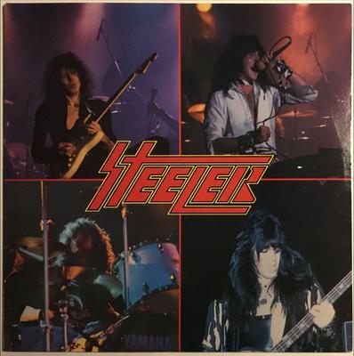 LP Record STEELER  Steeler SHRAPNEL1007 SHRAPNEL 1983 US Metal Used