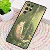 Trout Fishing Print TPU Phone Case For Samsung Galaxy Note 10 Pro S26 S25 S24 S23 S22 Ultra Plus S21 FE S20 Shockproof Cover