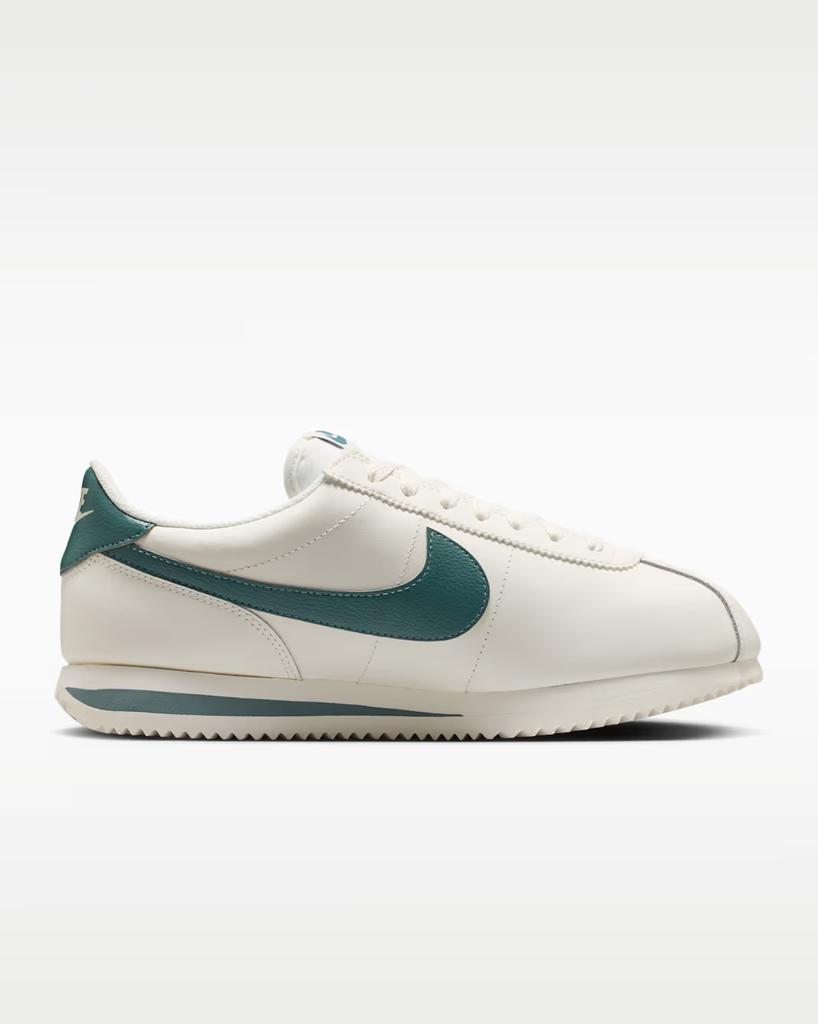 DN1791-118 Nike Cortez Leather Sail Mineral Slate (Women's)