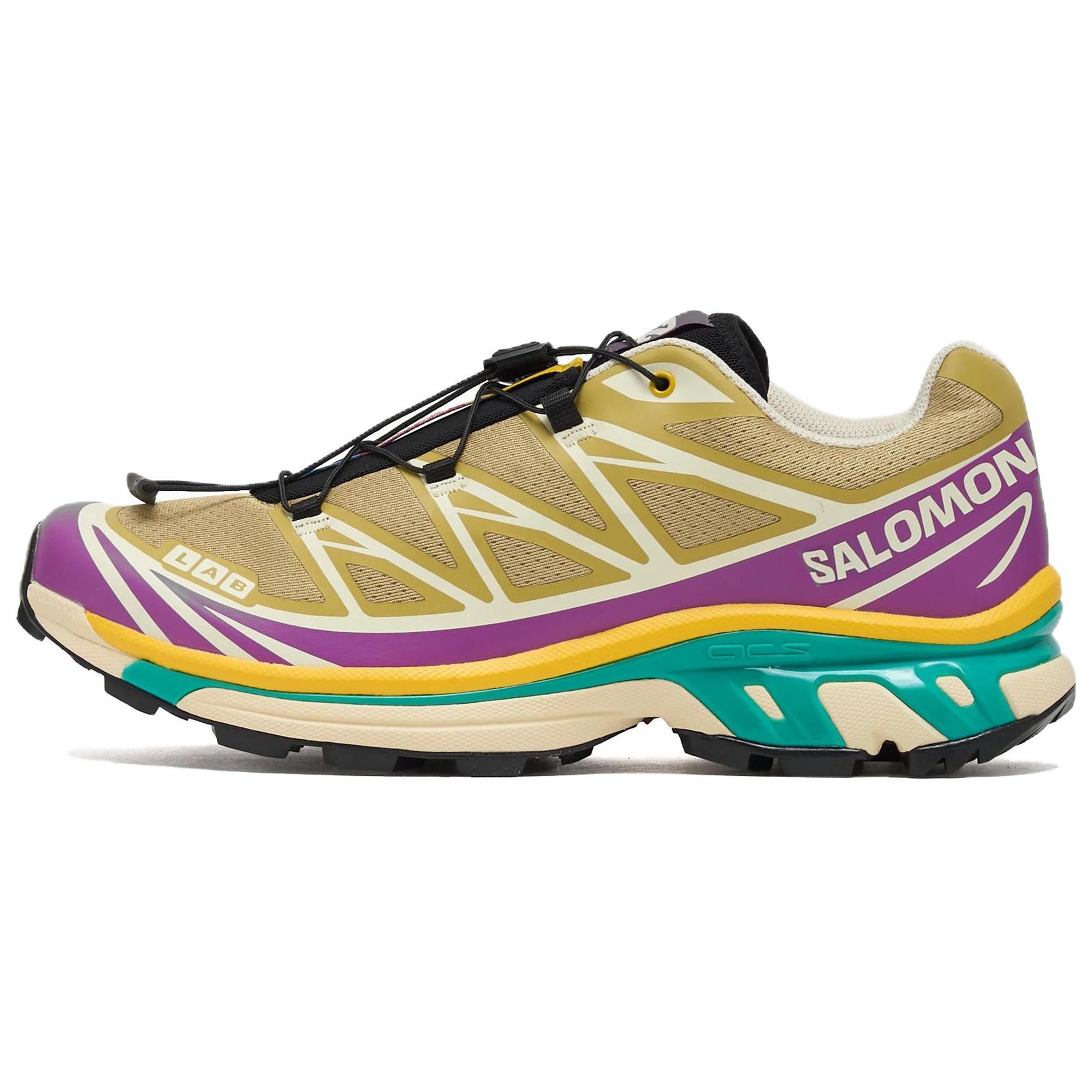 

Salomon XT-6 Advanced Classic Versatile Low-Top Hiking Shoes Unisex Hiking Shoes Brown Yellow 478865 44⅔