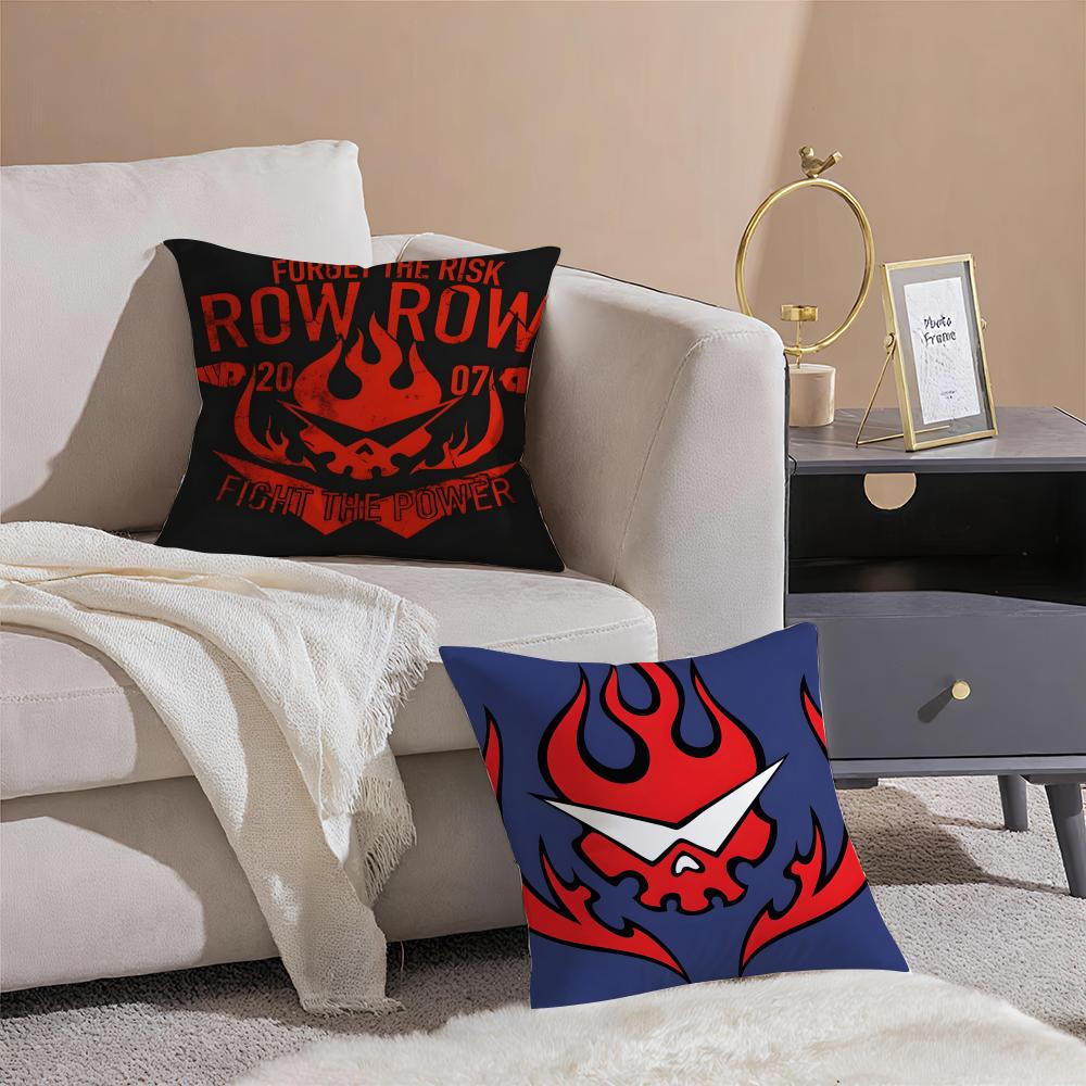 Ttengen Toppa Anime Cushion Cover Throw Pillow Cover Hidden Button Durable Polyester Chair Cushion