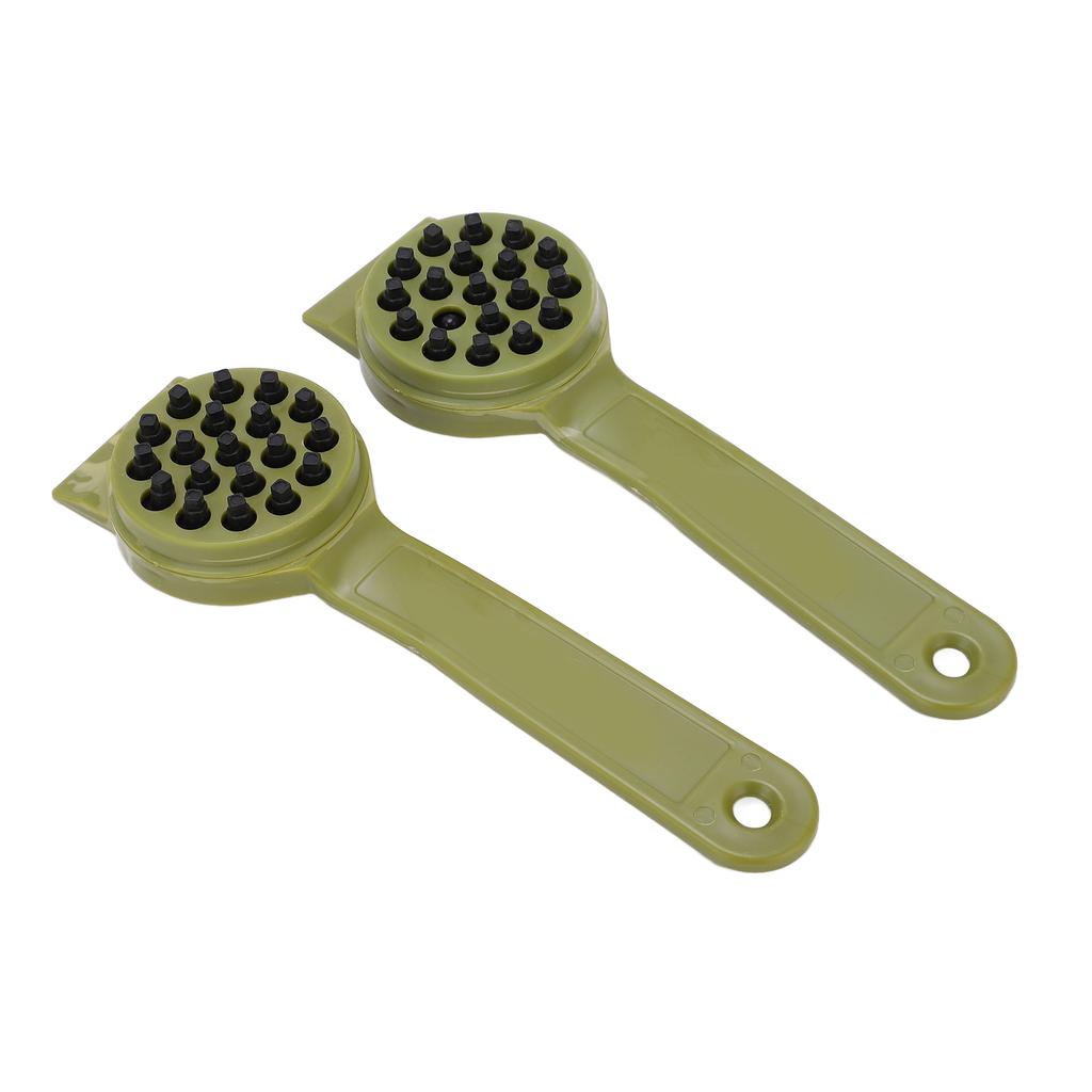 Fish Skin Brush Scraping Fishing Scale Brush Fast Remove Fish Knife Cleaning Peeler Scaler