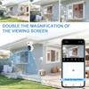 High Definition Night Vision Panoramic Home Dual Frequency Dual Color Security Surveillance Camera Support One-click Call