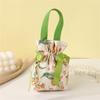 New Wedding Candy Bag Portable Canvas Gift Bag Party Wedding Goodie Packing Box Simple Red Green Handheld Gift Storage Bags