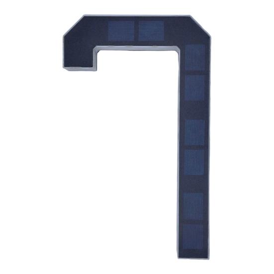 Solar Address Number Sign, LED Lighted House Number for Outdoor, Auto On/Off, Waterproof Garden Door Decoration
