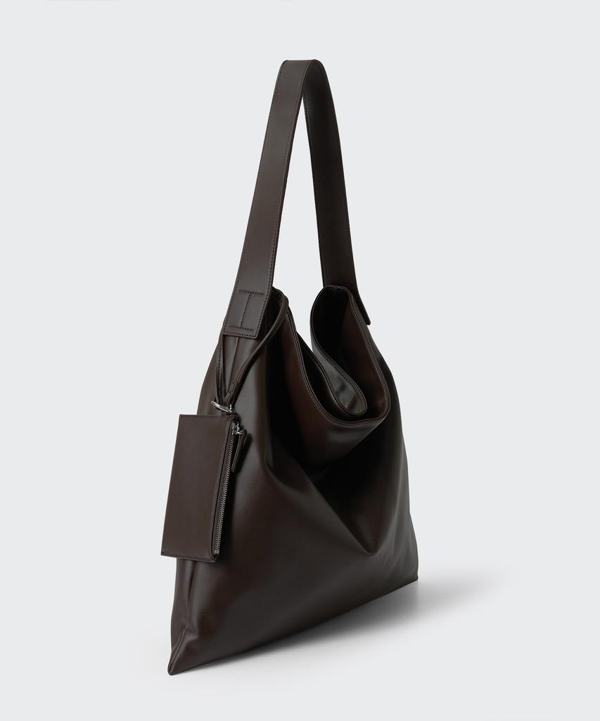 Musinsa Standard Woman Melting Square Shoulder Bag [Dark Brown]