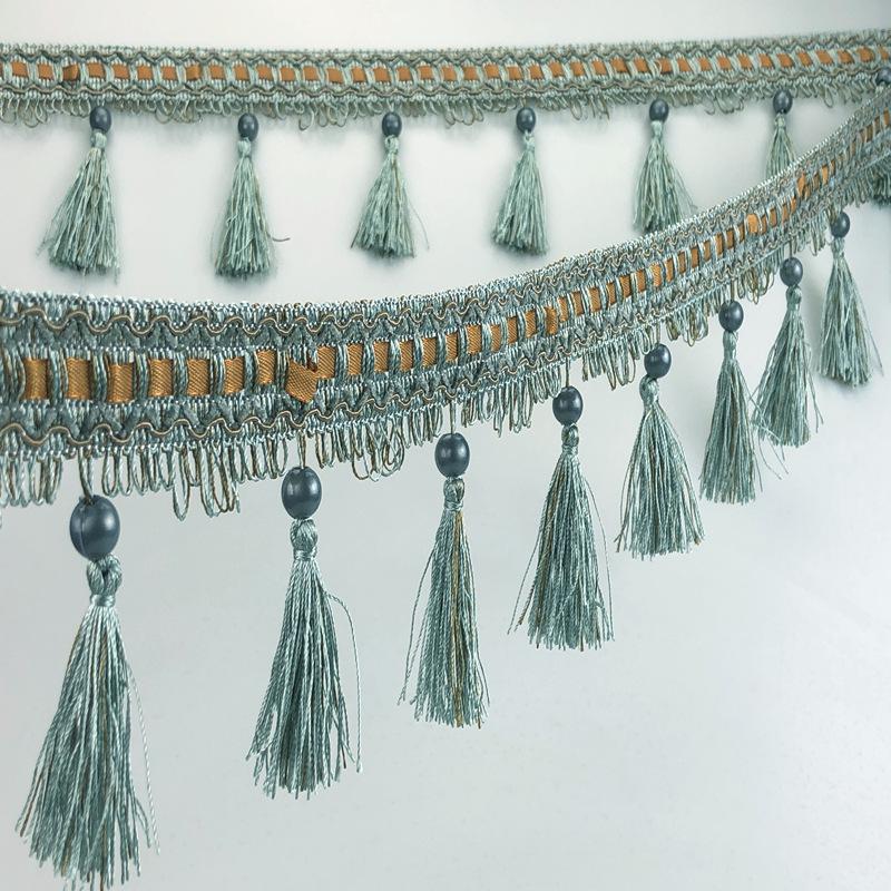 11.5 Meter Curtain Tassel Fringe Edging Lace Trim Garment Curtain Cushion Decor Sewing Accessories DIY Upholstery Crafts
