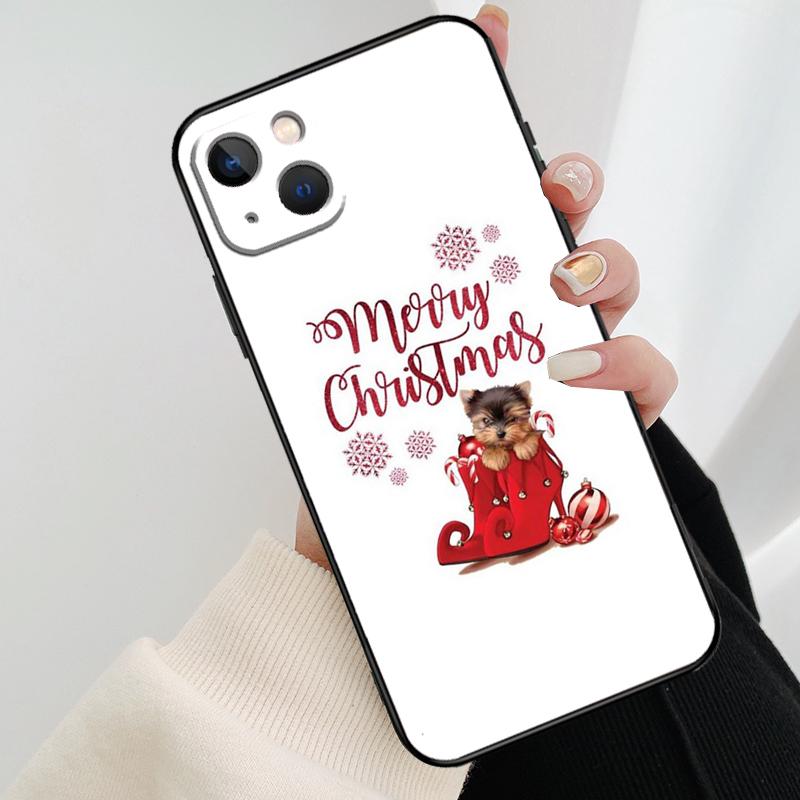 

Cute Yorkshire Terrier Phone Case For iPhone 17 Pro Max 15 14 13 11 12 16 Pro Max mini 15 16 Plus 16e 17 Air Cover iPhone 16e