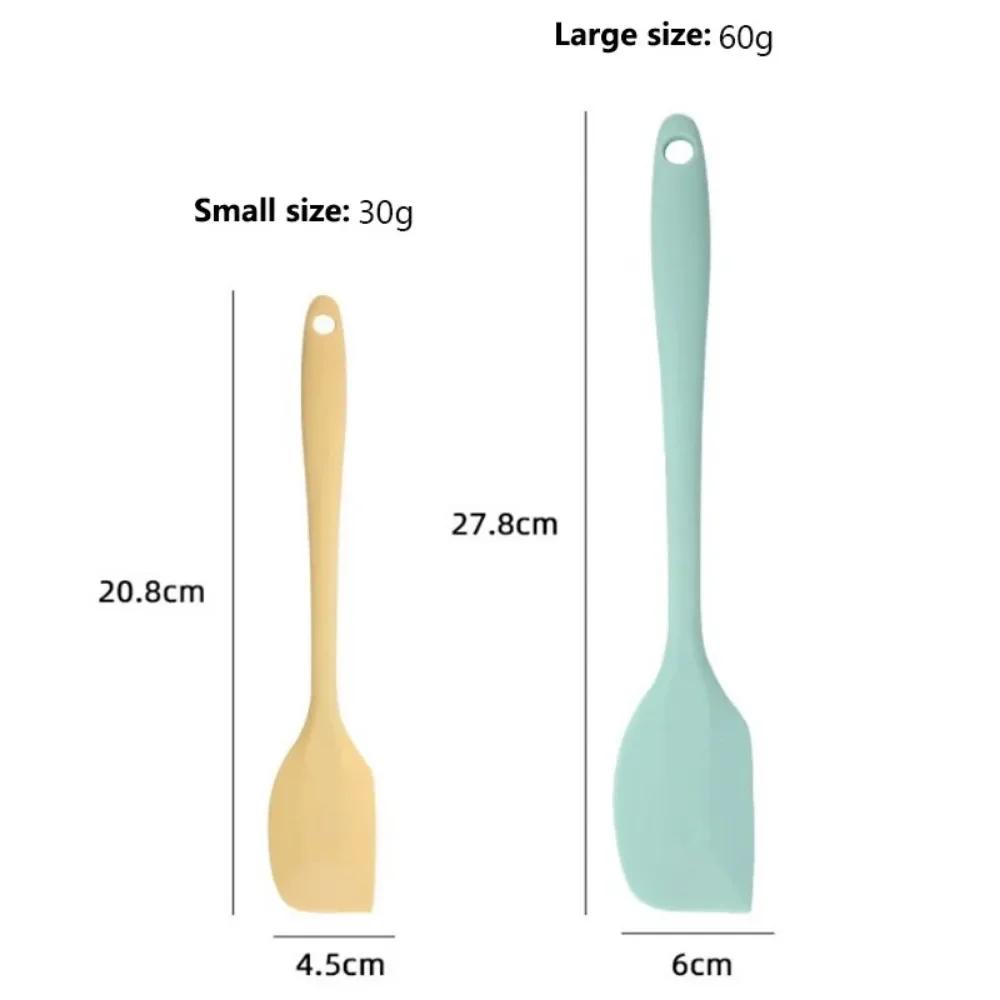 Silicone Scraper Heat-Resistant Silicone Spatula - Perfect for Cooking Baking & Stirring - Food Grade Kitchen Scraper