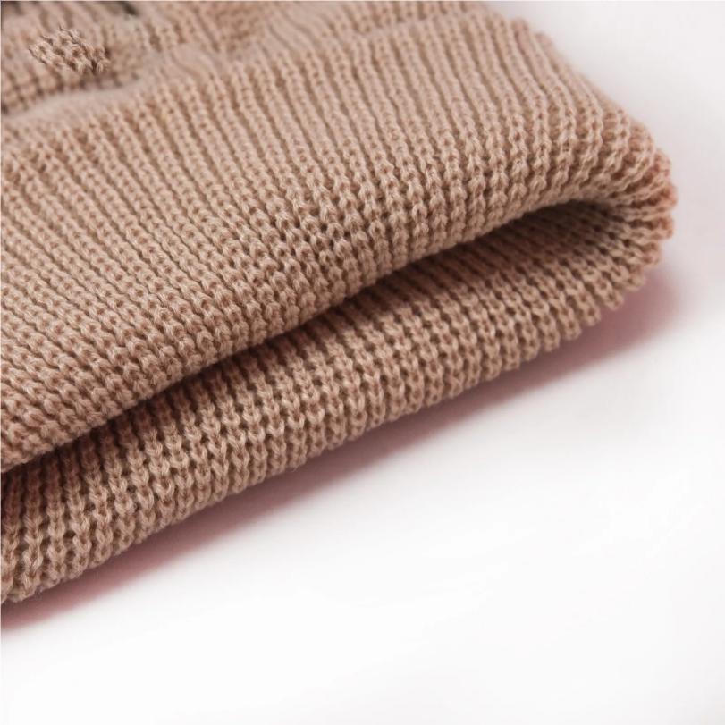 Motorcycle Windproof Full Face Knit Hats Custom SkiMask Men Warm Wool Balaclava Embroidery Winter Hats Knitted 3 Holes Ski Mask