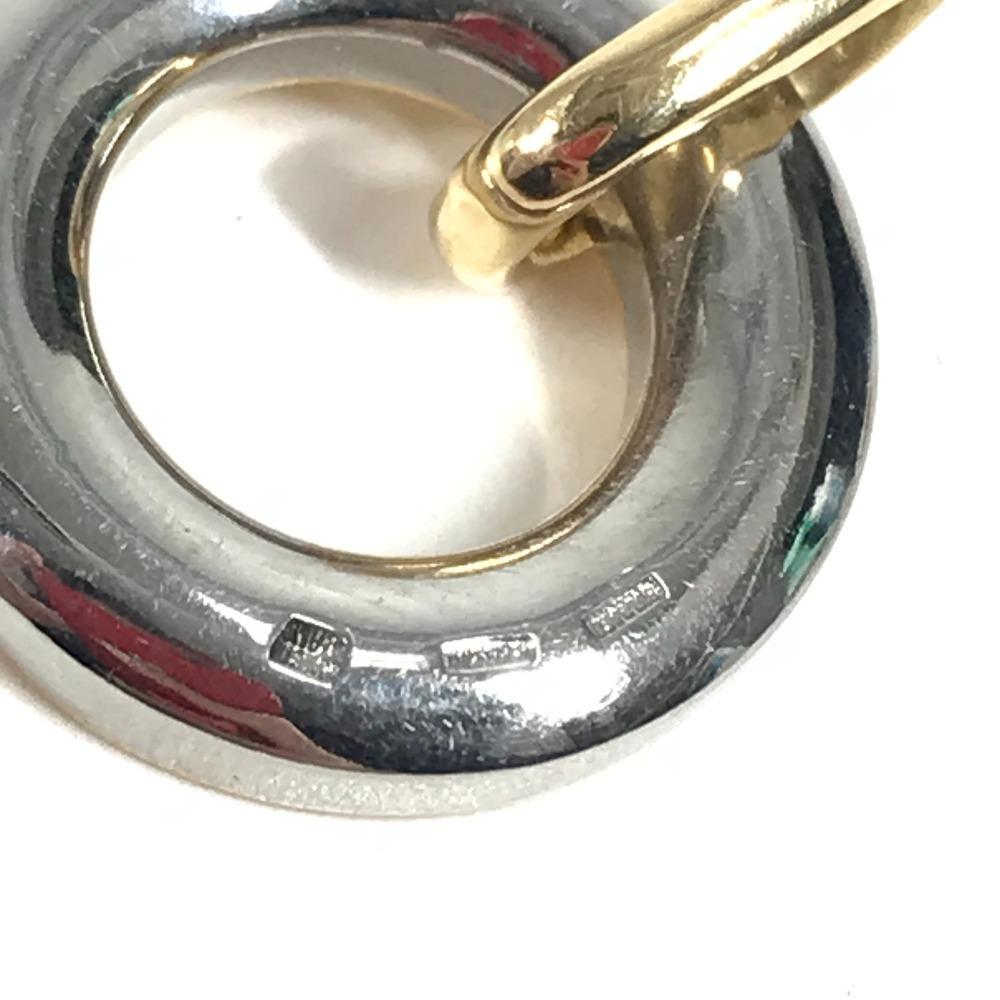 BVLGARI Necklace Jewelry Accessories Choker Logo Bicolor Gold K18YG Pendant top