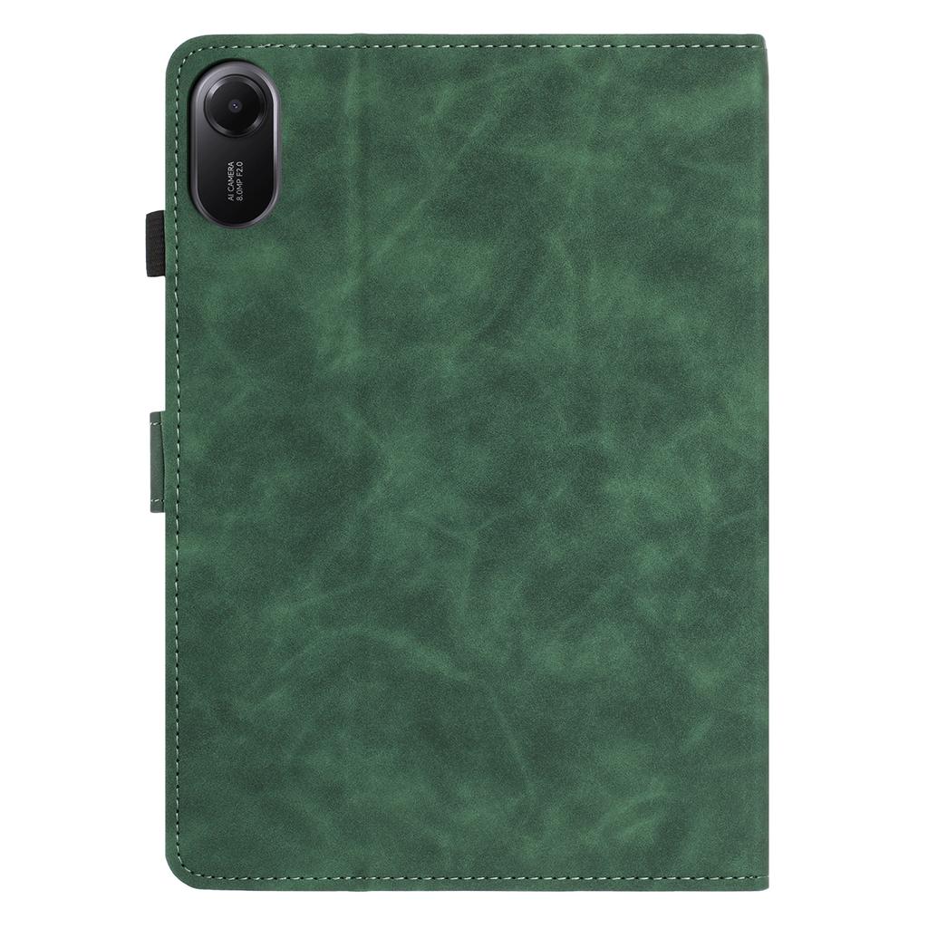 For Xiaomi Redmi Pad 2 Case Card Holder Stand Butterfly Floral Imprinted Leather Tablet Cover