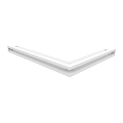 Vent Cover LUFT Corner Left 76,6x54,7x6 White