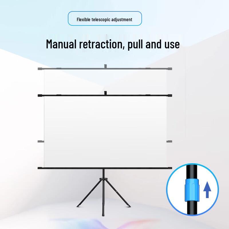 SMVP 84-inch 4:3 Portable Projector Screen