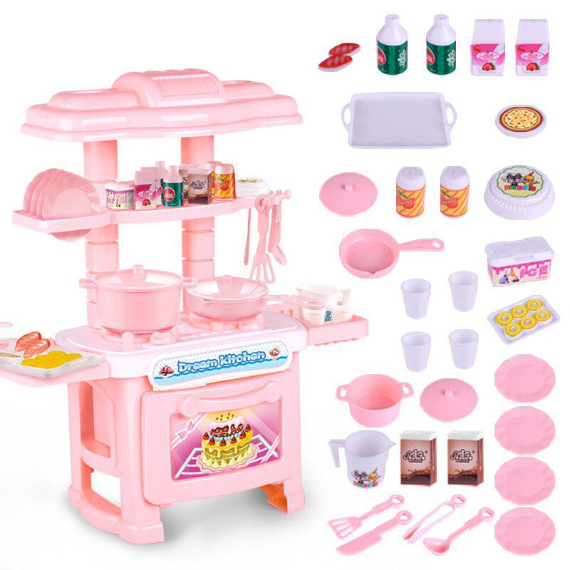 Kids Kitchen Set Children Toys Cooking Simulation Model Colorful Play Educational Toy For Girl Baby Buy At A Low Prices On Joom E Commerce Platform