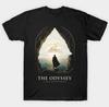 Magliette Grafiche Serie Mitologia Greca Film L'Odissea Unisex Senza Etichetta Cotone Manica Corta Vintage Per Amanti di Film e Libri