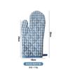 1Pc Plaid Cotton Heat Resistant Home Kitchen Baking Tool Insulation Microwave Glove Insulation Holder Pad