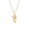 Tulip Necklace Daily Exquisite Versatile Collar Chain Light Luxury High Grade Neckwear Simple Female