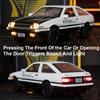 Scale 1:30 AE86 Toy Car Model Diecast Alloy Pull Back Doors Opened Metal Body Simulation Vehicles Toys Gifts for Children