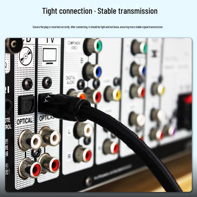 YYTCG Audiophile Digital Optical Audio Cable