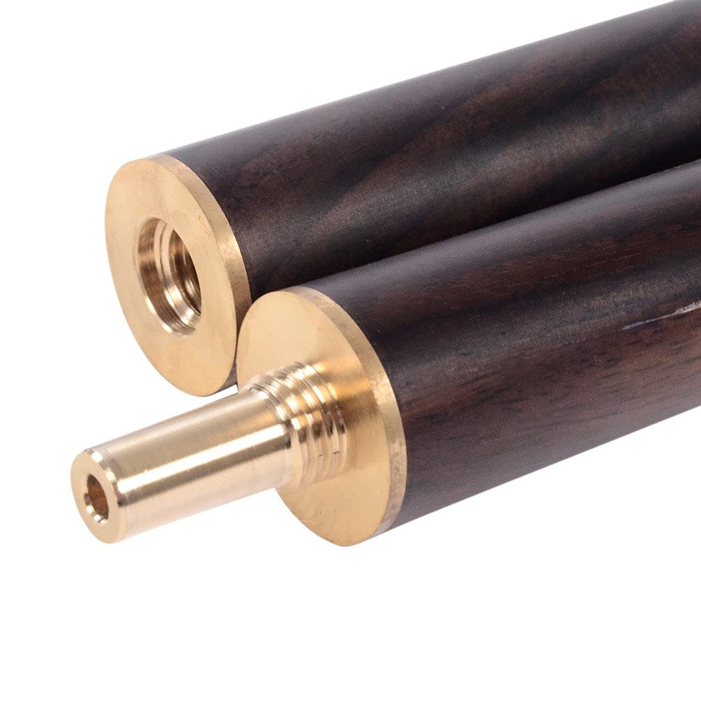 Black Scorpion Cuesoul Handmade Piece Snooker Cue Black Cue Case Cue Extension 57", Rosewood, 3/4 + +