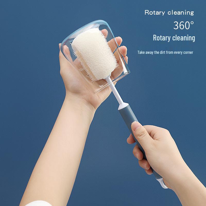 Detachable Long Handle Cup & Bottle Cleaning Brush with PP Sponge