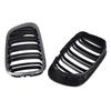 2Pcs Front Upper Chrome Frame Kidney Grilles Car Exterior Parts for BMW
