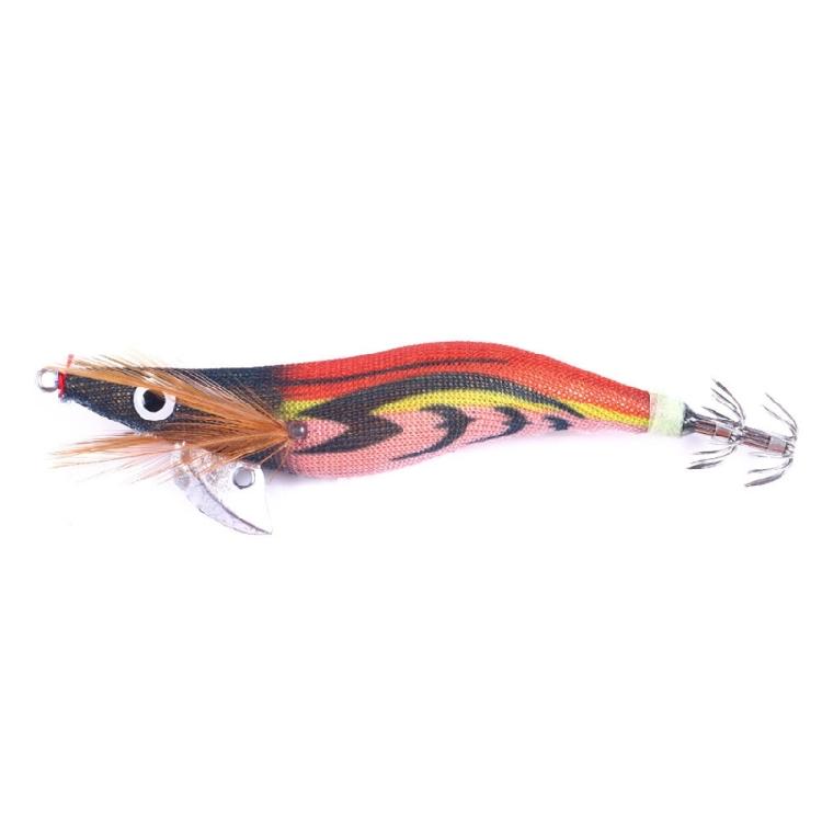 10Pcs/pack Saltwater and Freshwater Angling Shrimp Cuttlefish Jig Hook Squid Jig Fishing Lures Set with Shrimp Designs
