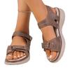 Large-sized Shoes Thick-soled Casual Sandals Velcro Sandals Women's Shoes