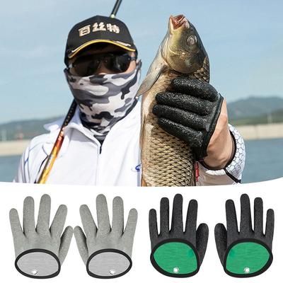 Fish Grab Work Cutproof Glove Durable Full Finger Glove Fish Catching Gloves Fisherman Protect