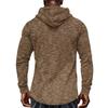 Sports Leisure Men's Plus Size Loose Long Sleeved Hooded Sweatshirt T-shirt Autumn and Winter Base Shirt for Men