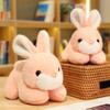 20cm New Simulation Puppy Rabbit Short Plush Doll Cute Little White Rabbit Doll Toy Girl Cute Doll Birthday Gift