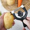Creative Plastic Character Peeler, Fruit Vegetable Potato Chaplin Knife, Cooking Tool, Kitchen Small Tool Accessory, 1 Piece