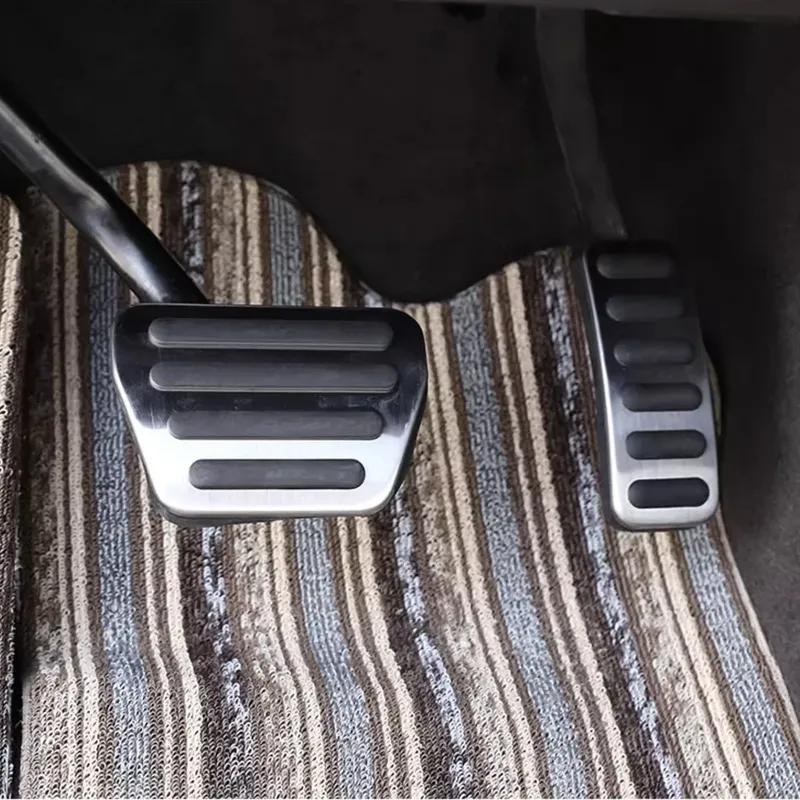 Car Foot Pedals for Land Rover Range Rover Sport L494 2013~2022 No Drilling Rest Accelerator Cover Alloy Tray Interior Acessorie