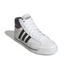 Adidas Neo Retrovulc Mid Skateboarding Comfortable Durable High-Top Skate Shoes Men Skate Shoes White Black GW6682