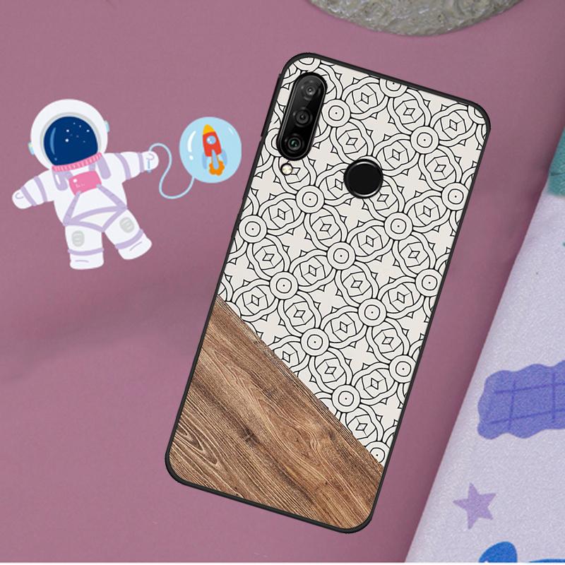 Boho Botanical Leaf Cow Cactus For Huawei Nova 11i 7i 8i 12i 12s Y73 Y70 Y90 Y60 Y72 Y61 Y91 9 10 SE P40 Lite P30 Pro Case