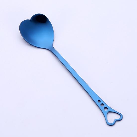 Eye-catching Eco-friendly Delicate Workmanship Portable Stainless Steel Coffee Tea Stirring Spoon Wedding Present Spoon