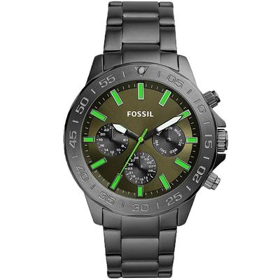 Men's Quartz Stainless Steel Three-Hand Watch Stainless Steel Case/Glass Mirror BQ2504