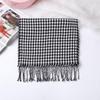 Stylish British Plaid Cashmere-Feel Scarf for Men & Children - Autumn/Winter Warm Shawl & Snood